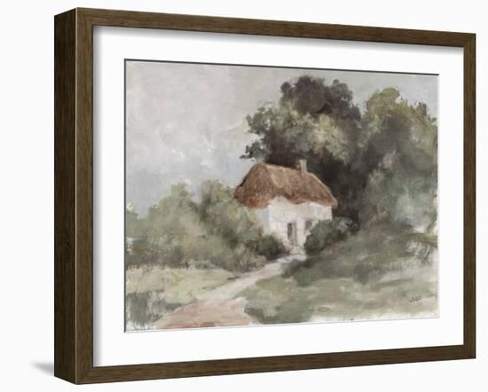 Cottage Retreat Neutral-Julia Purinton-Framed Art Print