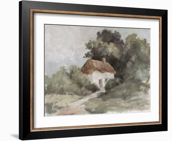 Cottage Retreat Neutral-Julia Purinton-Framed Art Print