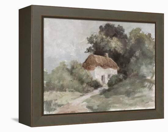 Cottage Retreat Neutral-Julia Purinton-Framed Stretched Canvas