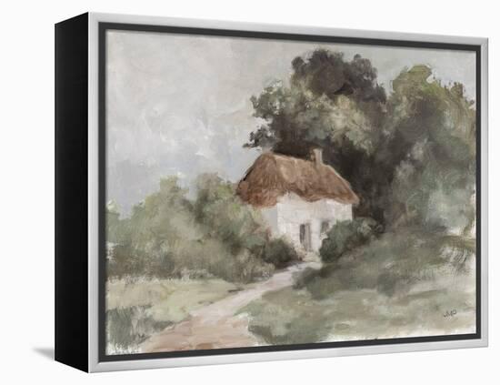 Cottage Retreat Neutral-Julia Purinton-Framed Stretched Canvas