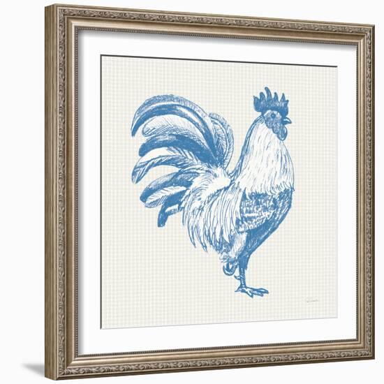 Cottage Rooster I-Sue Schlabach-Framed Art Print