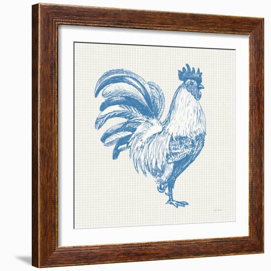 Cottage Rooster I-Sue Schlabach-Framed Art Print