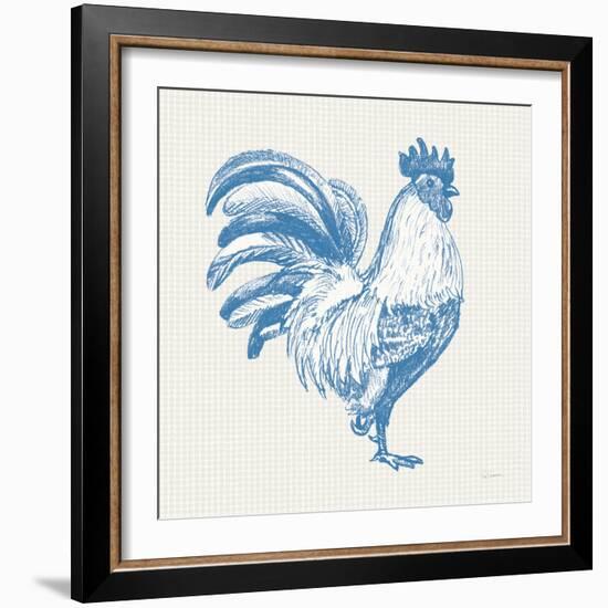 Cottage Rooster I-Sue Schlabach-Framed Art Print