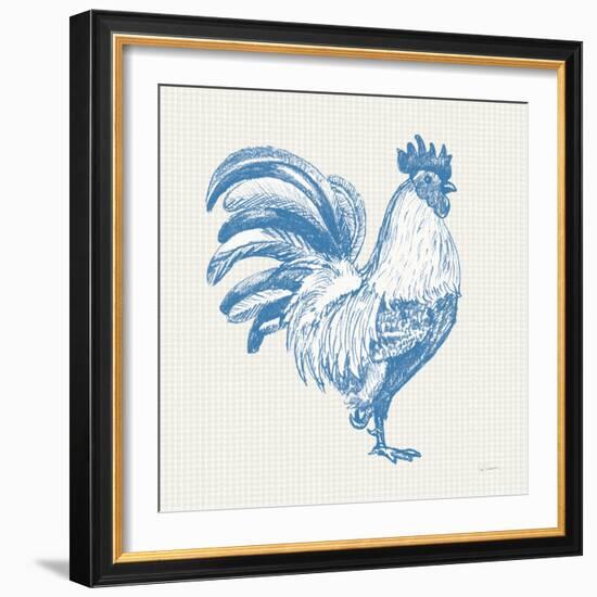 Cottage Rooster I-Sue Schlabach-Framed Art Print