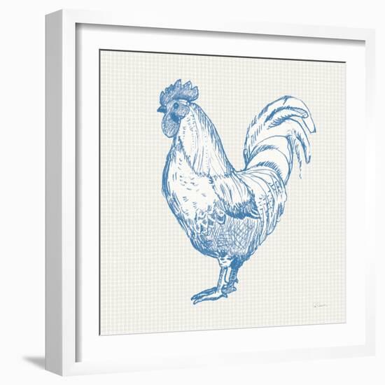 Cottage Rooster II-Sue Schlabach-Framed Art Print