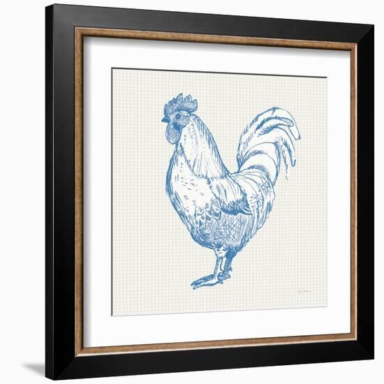 Cottage Rooster II-Sue Schlabach-Framed Art Print