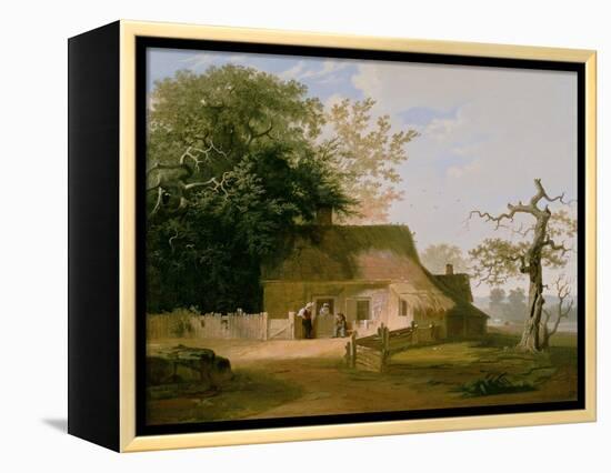 Cottage Scenery, 1845-George Caleb Bingham-Framed Premier Image Canvas