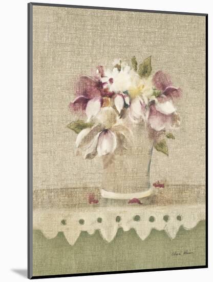 Cottage Shelf Bouquet I-Cheri Blum-Mounted Art Print