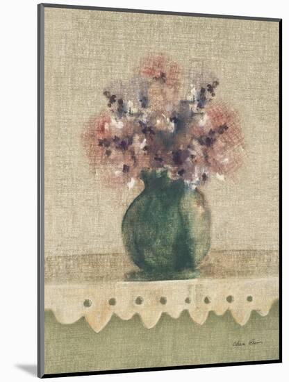 Cottage Shelf Bouquet IV-Cheri Blum-Mounted Art Print