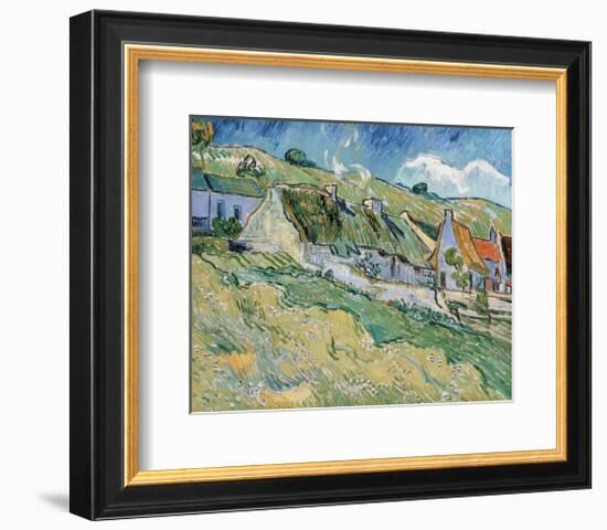 Cottages, 1890-Vincent van Gogh-Framed Art Print