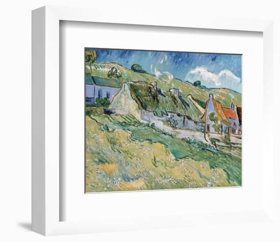 Cottages, 1890-Vincent van Gogh-Framed Art Print