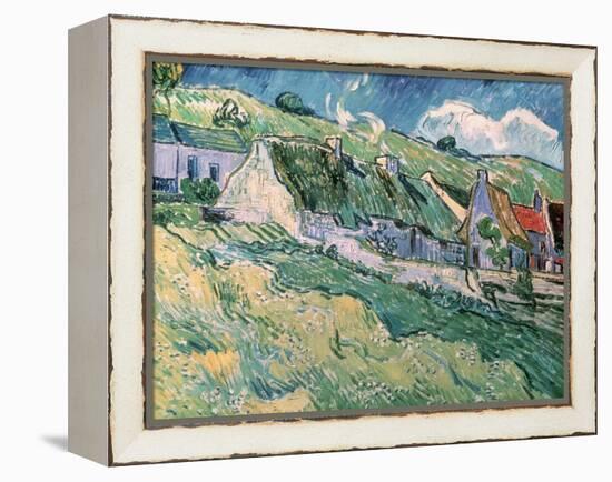 Cottages at Auvers-Sur-Oise, c.1890-Vincent van Gogh-Framed Premier Image Canvas