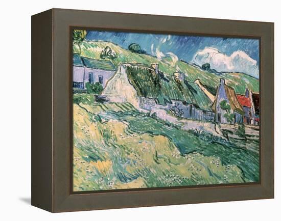 Cottages at Auvers-Sur-Oise, c.1890-Vincent van Gogh-Framed Premier Image Canvas