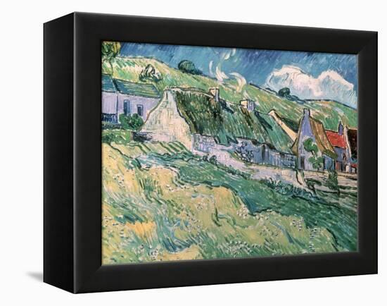 Cottages at Auvers-Sur-Oise, c.1890-Vincent van Gogh-Framed Premier Image Canvas