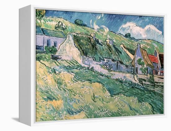 Cottages at Auvers-Sur-Oise, c.1890-Vincent van Gogh-Framed Premier Image Canvas