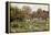 Cottages at Lake, Near Salisbury, Wilts-Alfred Robert Quinton-Framed Premier Image Canvas