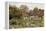 Cottages at Lake, Near Salisbury, Wilts-Alfred Robert Quinton-Framed Premier Image Canvas