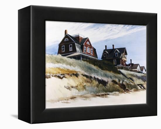 Cottages at Wellfleet-Edward Hopper-Framed Premier Image Canvas