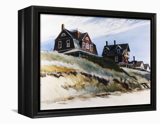Cottages at Wellfleet-Edward Hopper-Framed Premier Image Canvas