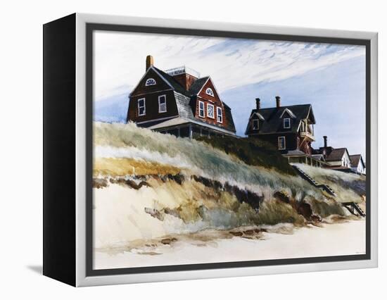 Cottages at Wellfleet-Edward Hopper-Framed Premier Image Canvas