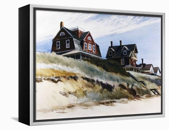 Cottages at Wellfleet-Edward Hopper-Framed Premier Image Canvas