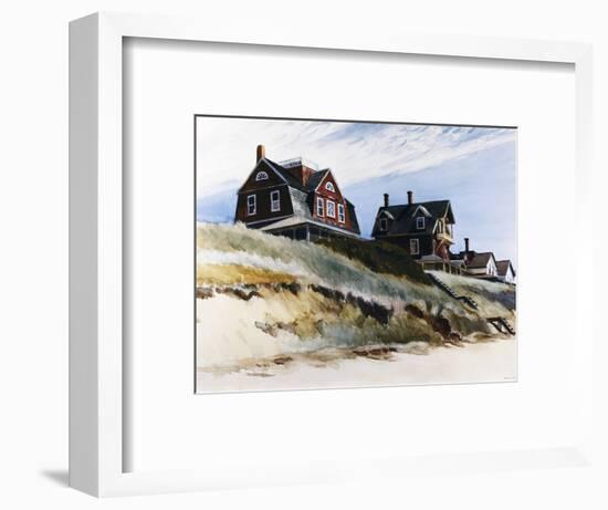 Cottages at Wellfleet-Edward Hopper-Framed Premium Giclee Print