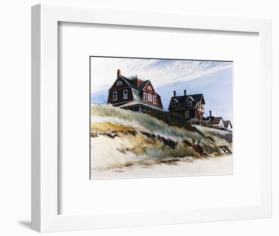 Cottages at Wellfleet-Edward Hopper-Framed Premium Giclee Print