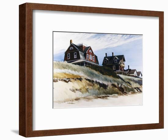 Cottages at Wellfleet-Edward Hopper-Framed Premium Giclee Print