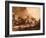 Cottages before a Stormy Sky-Rembrandt van Rijn-Framed Giclee Print