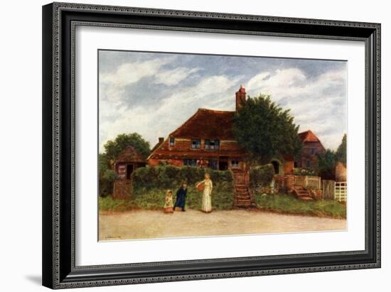 Cottages' by Kate Greenaway-Kate Greenaway-Framed Giclee Print