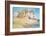 Cottages by the Sea-Albert Swayhoover-Framed Giclee Print