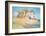 Cottages by the Sea-Albert Swayhoover-Framed Giclee Print