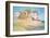 Cottages by the Sea-Albert Swayhoover-Framed Giclee Print