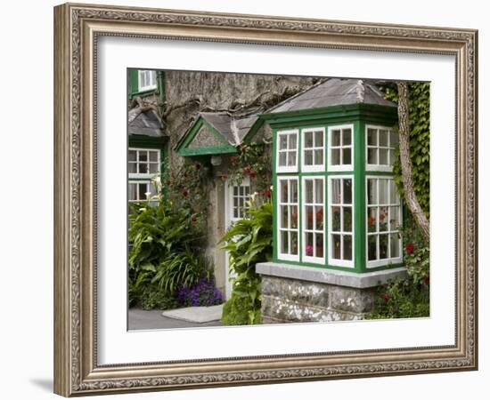 Cottages, Cong, County Mayo, Ireland-William Sutton-Framed Photographic Print