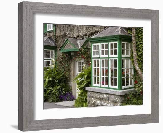 Cottages, Cong, County Mayo, Ireland-William Sutton-Framed Photographic Print