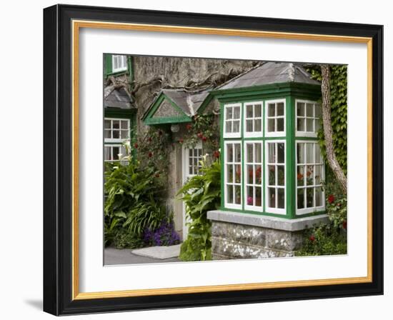 Cottages, Cong, County Mayo, Ireland-William Sutton-Framed Photographic Print