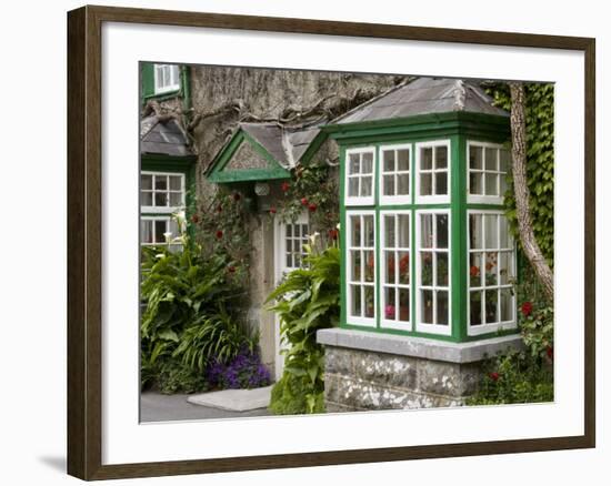 Cottages, Cong, County Mayo, Ireland-William Sutton-Framed Photographic Print