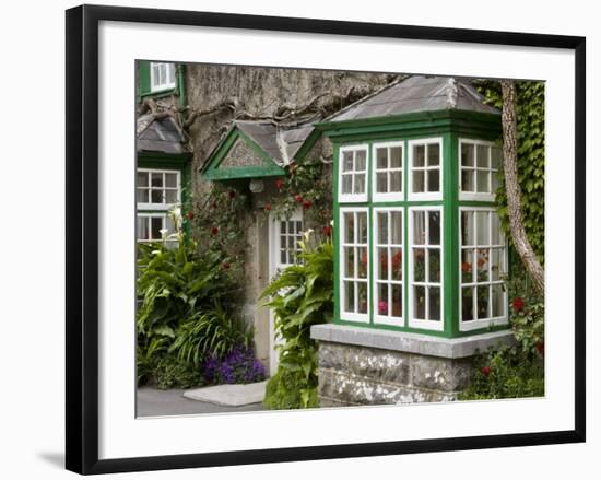 Cottages, Cong, County Mayo, Ireland-William Sutton-Framed Photographic Print