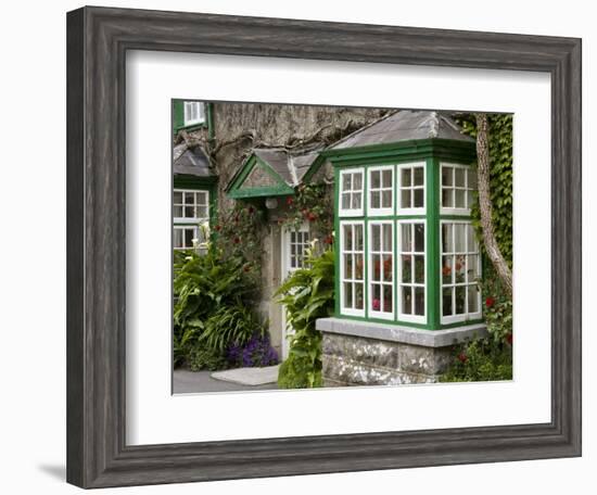 Cottages, Cong, County Mayo, Ireland-William Sutton-Framed Photographic Print