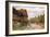 Cottages, East Hagbourne-Alfred Robert Quinton-Framed Giclee Print