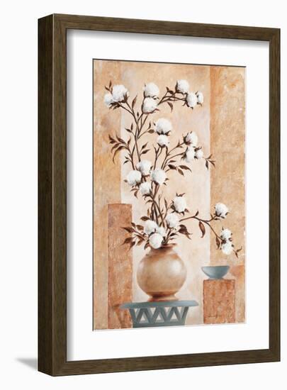 Cotton - Blossom-Renate Holzner-Framed Art Print