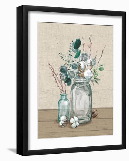 Cotton Bouquet II No Pattern-Mary Urban-Framed Art Print