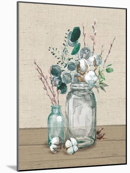 Cotton Bouquet II No Pattern-Mary Urban-Mounted Art Print