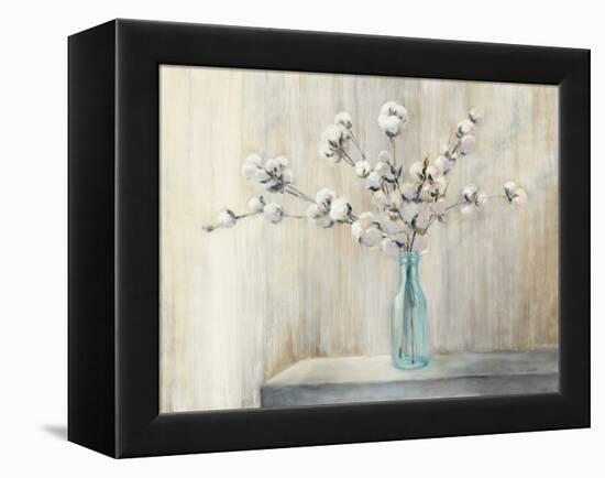 Cotton Bouquet-Julia Purinton-Framed Stretched Canvas