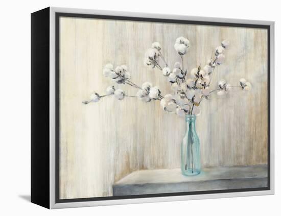 Cotton Bouquet-Julia Purinton-Framed Stretched Canvas