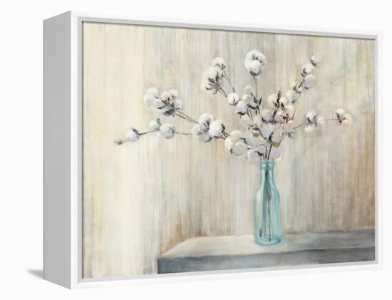 Cotton Bouquet-Julia Purinton-Framed Stretched Canvas