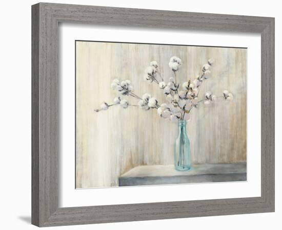 Cotton Bouquet-Julia Purinton-Framed Art Print