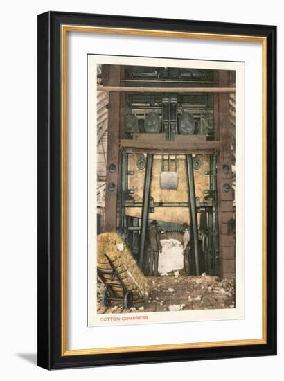 Cotton Compress-null-Framed Art Print