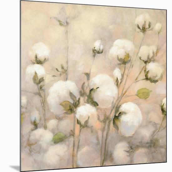 Cotton Field Crop-Julia Purinton-Mounted Art Print