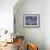 Cotton Grass, Blowing in Wind Against Blue Sky, Norway-Pete Cairns-Framed Photographic Print displayed on a wall